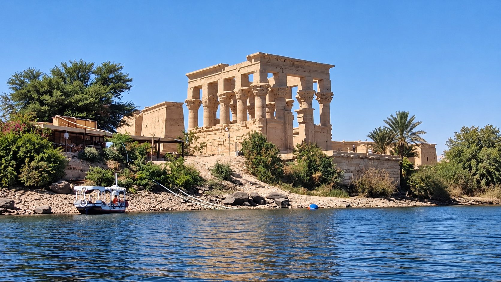 Philae Isise tempel saarel Aswani lähedal